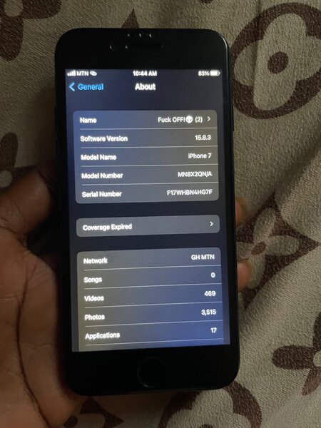 iPhone 7 32gb black