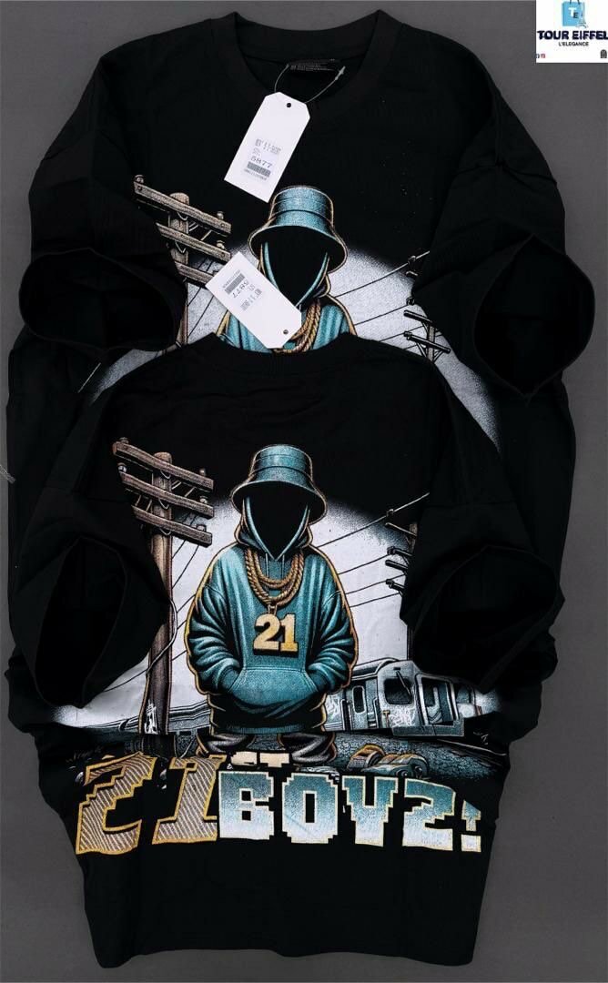 T-shirt graphique homme streetwear