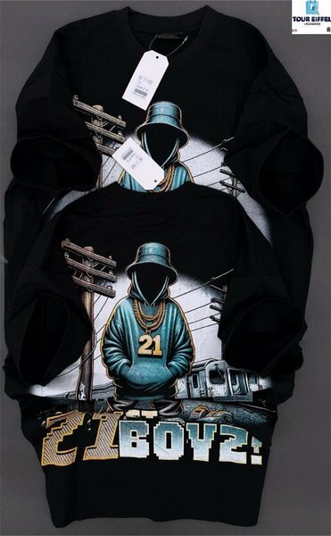 T-shirt graphique homme streetwear