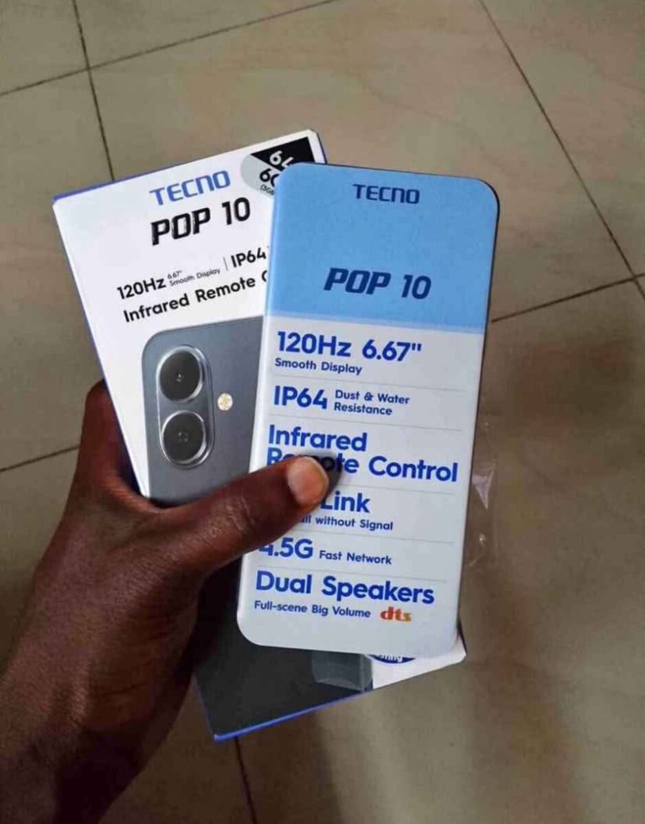 Tecno Pop 10 Smartphone 64GB