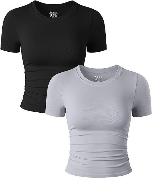 Short sleeves basic tops