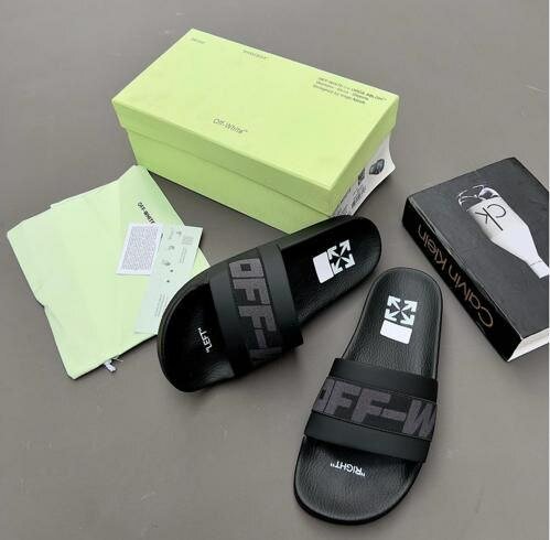 Branded slippers