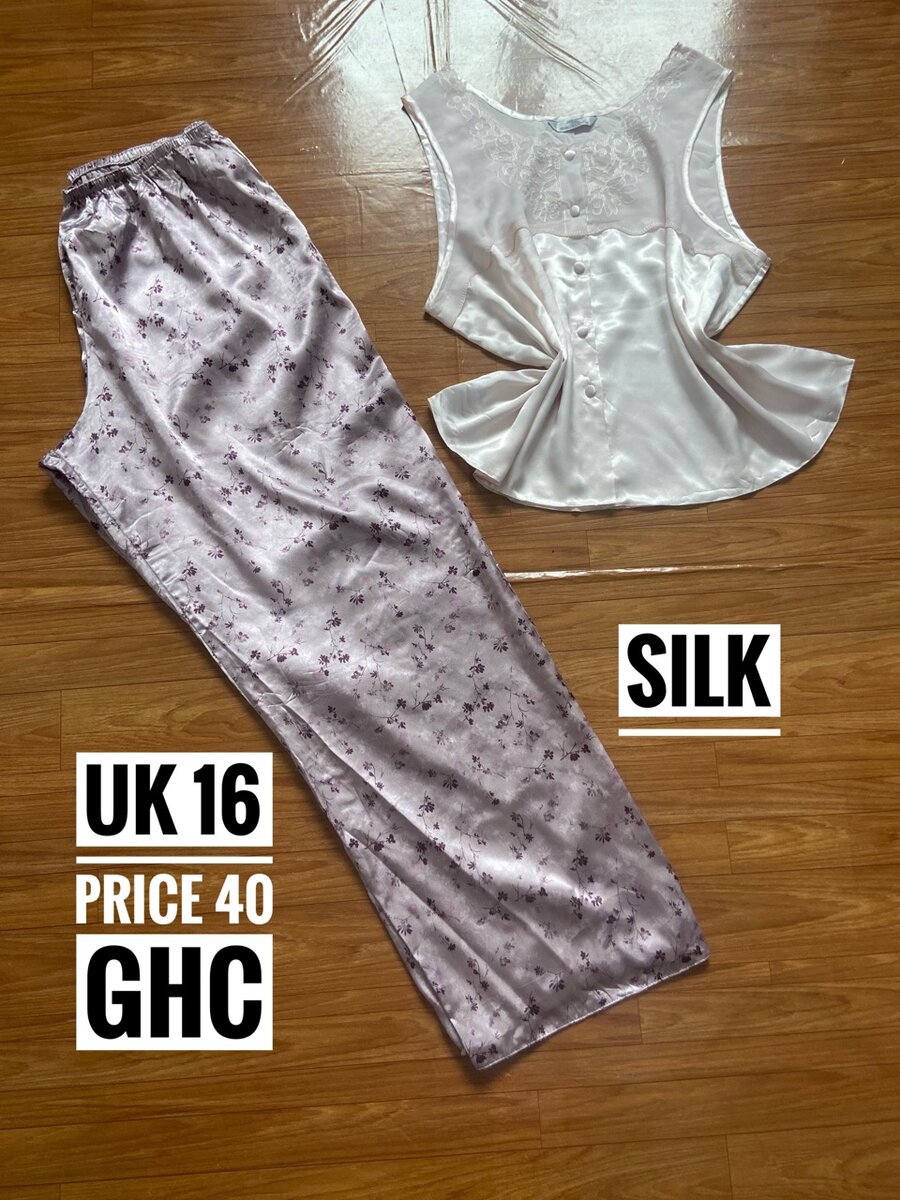 Silk nightwear