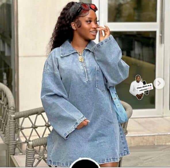 Robe en jeans XL