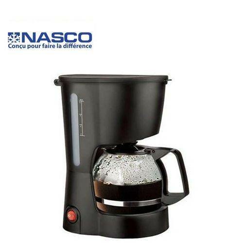 Nasco Machine à Café - 600W - 0,6L - CM1093-CB - Noir -