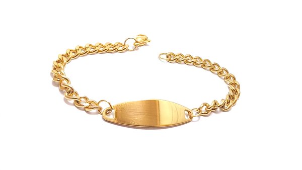 Bracelet en or personnalisé