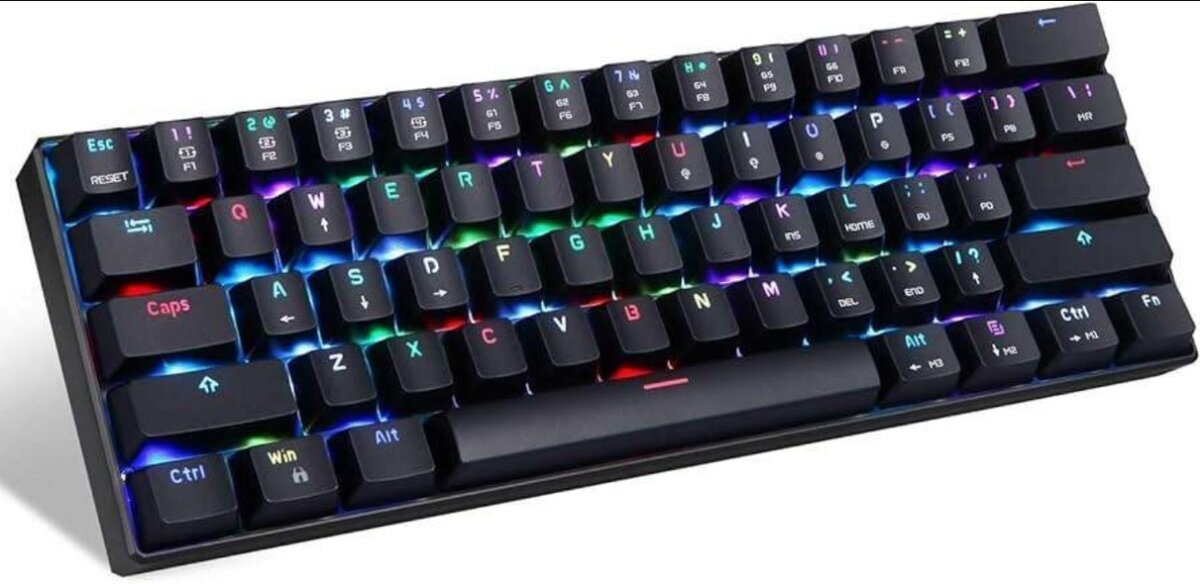 Clavier mécanique motospeed ck61