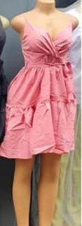 Beautiful and high quality women's dress pink