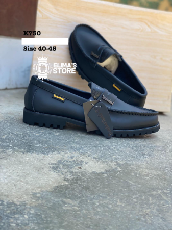 black loafers