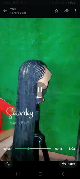 Breaded wigs