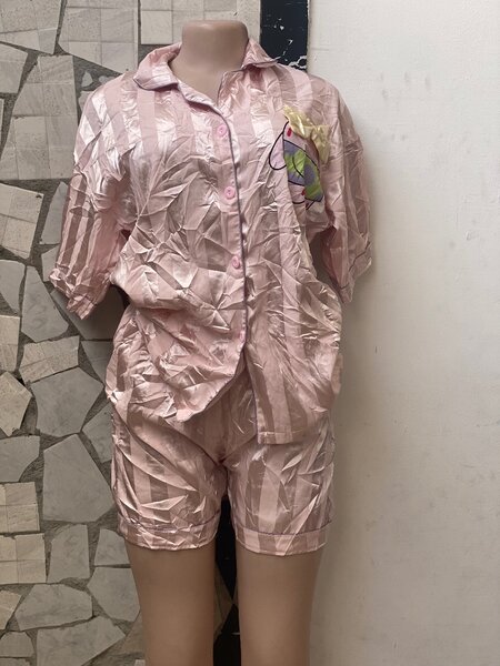 Pyjama Satin Confort Femme