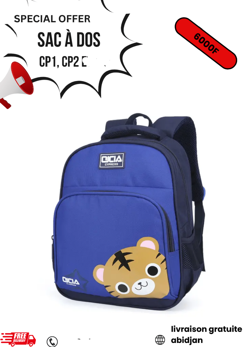 Sac à Dos Enfant Cartoon