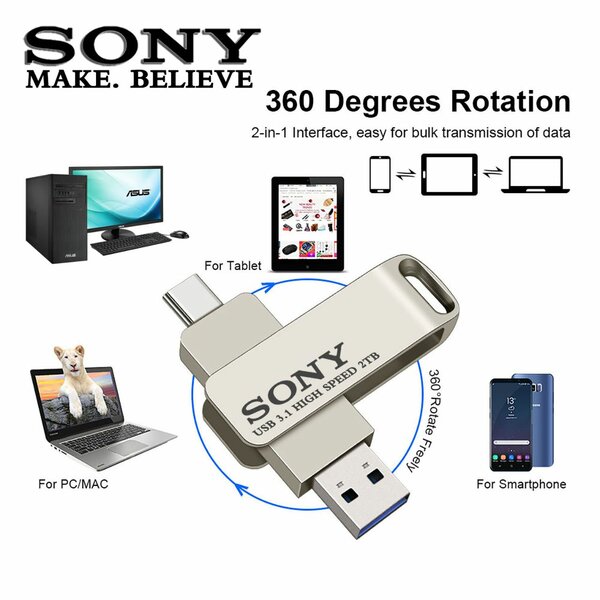 Clé USB 2 TB