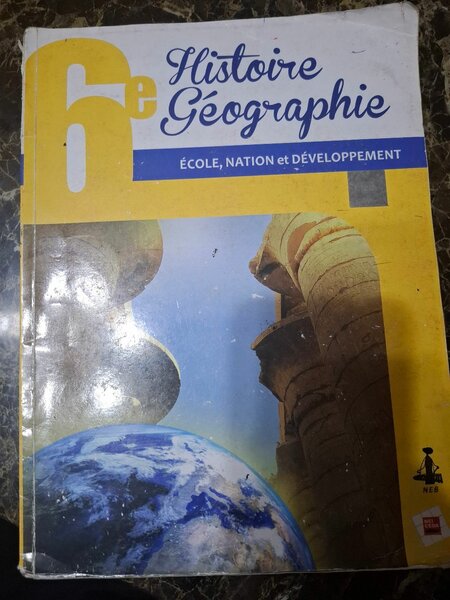 Livre d'études 6e