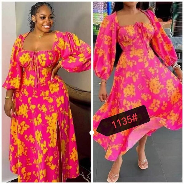 Robe à fente