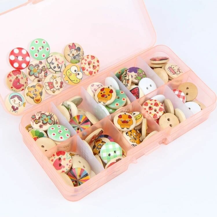 Buttons en bambou