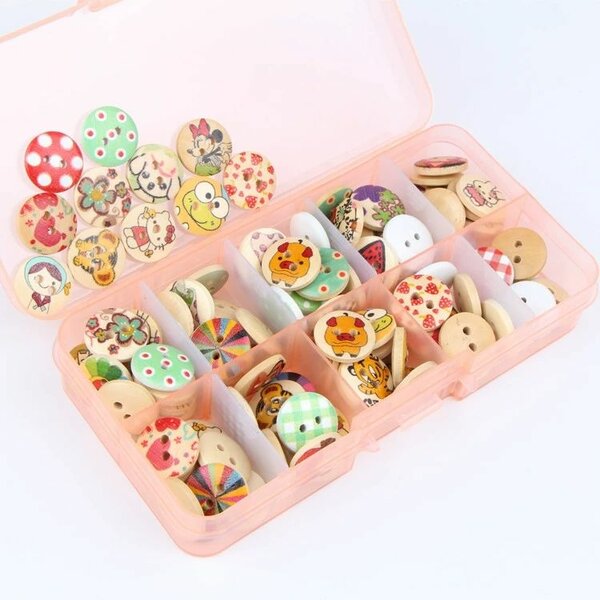 Buttons en bambou