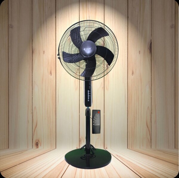 Powerful Black Pedestal Fan