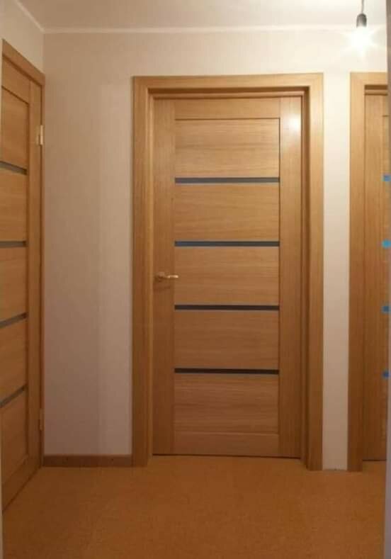 Porte intérieure en bois moderne