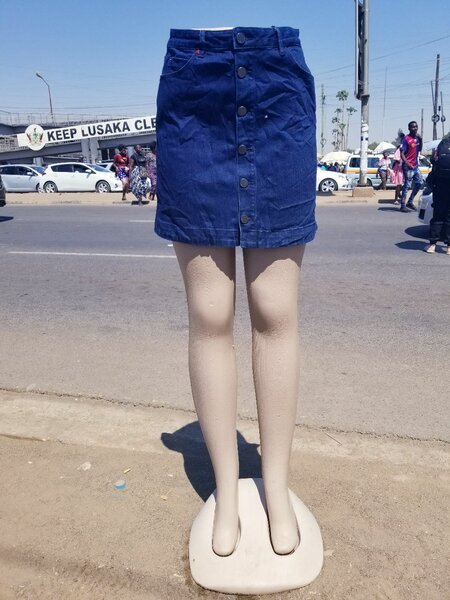 Denim skirts