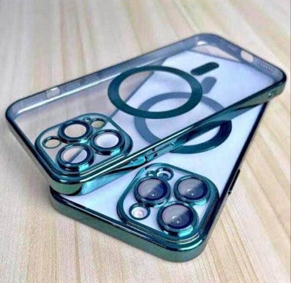 Coque de téléphone et écouteurs