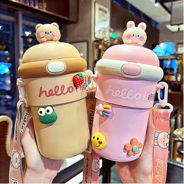 Bouteille Thermos Adorable Hello