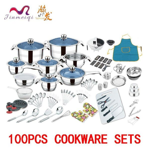 Ensemble de cuisine 100 pièces