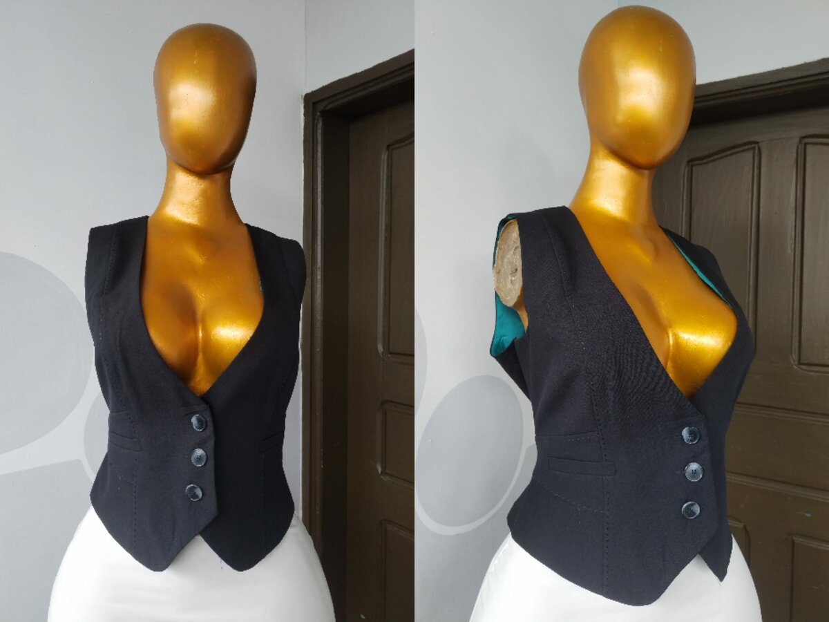 noir gilet