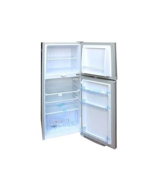 DRF-122A Double Door Refrigerator - 122 Litres - Silver