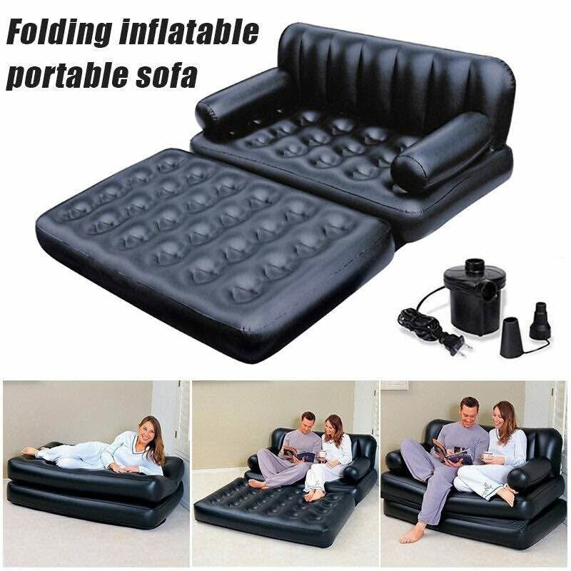 NOUVEAU CANAPÉ LIT GONFLABLE EXTENSIBLE