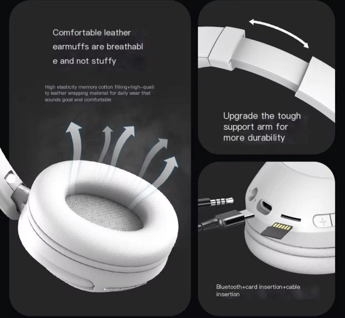 Casque Bluetooth Confortable