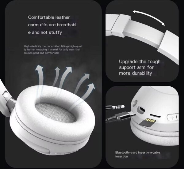 Casque Bluetooth Confortable