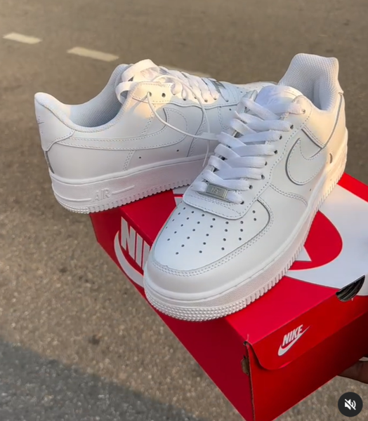 Nike air force 1 sneakers, white