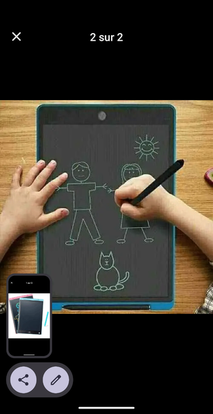 Ardoise LCD