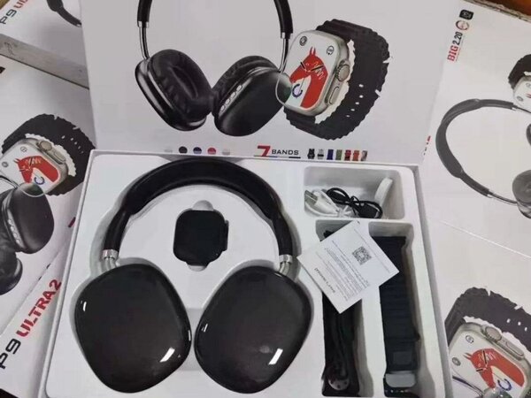 Casque sans fil avec montre