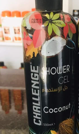 shower gel cocount