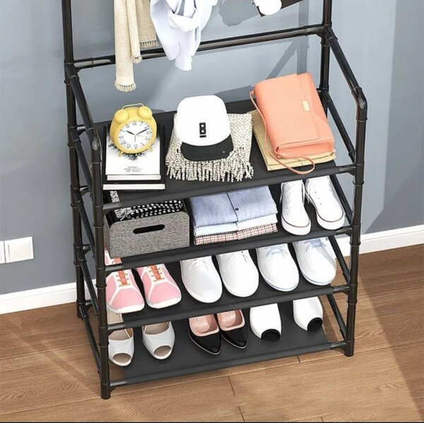 Étagère de chaussures en acier