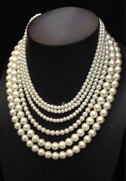 Collier de perles élégant