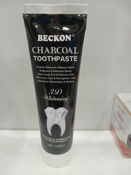 Beckon Dentifrice Charbon 100ml