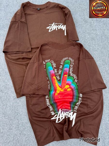 T-shirt tendance imprimé Homme