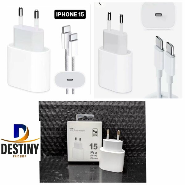 Chargeur original iphone fast charge
