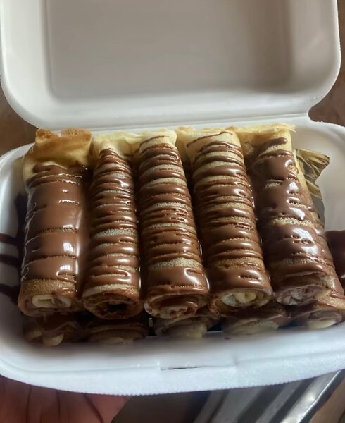 Crêpes au chocolat gourmandes