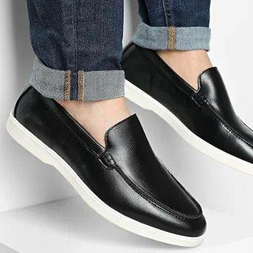 Mocassins en cuir élégants