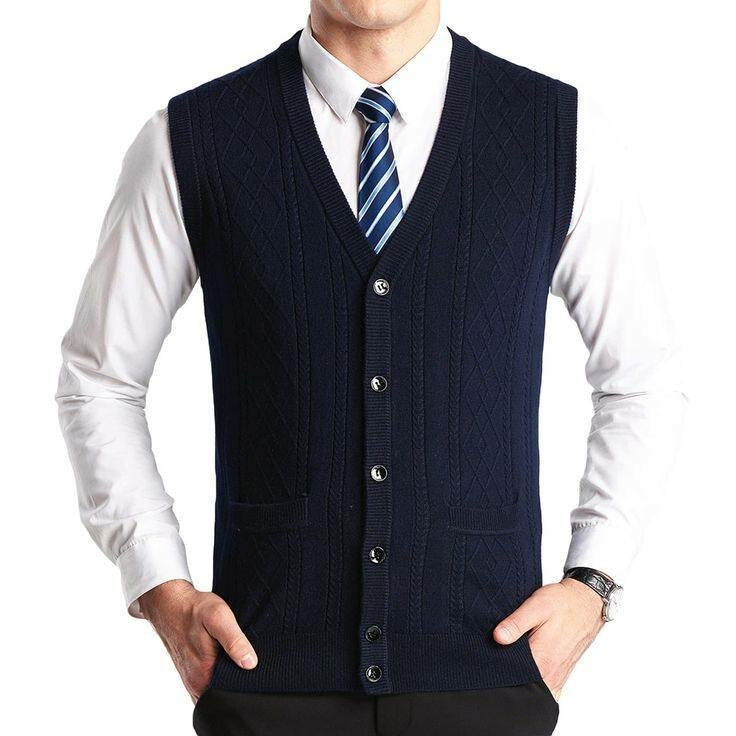 Gilet en maille élégante pour hommes