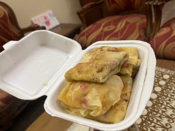 Crêpes salées
