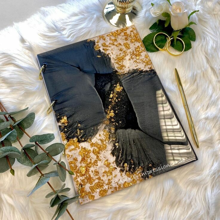 Resin A5 notebook