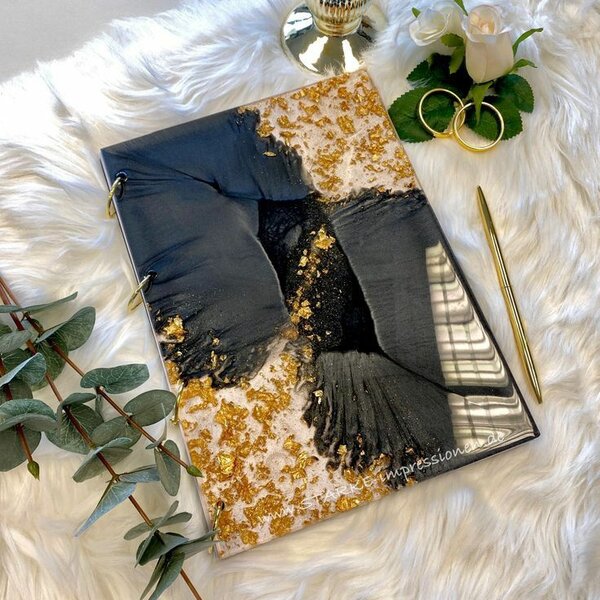 Resin A5 notebook