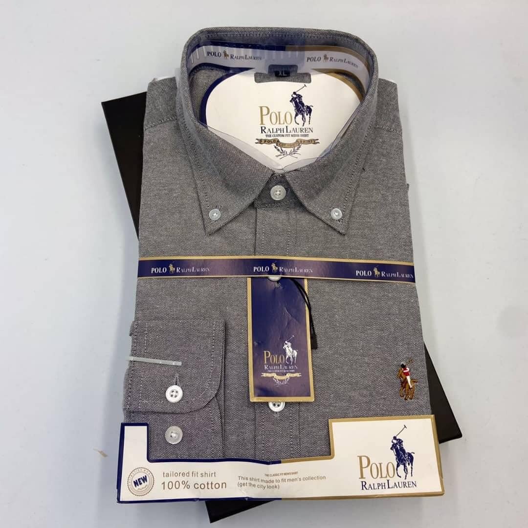 Gray Polo Shirt