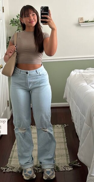 PLUS SIZE BOYFRIENDS JEANS