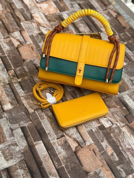 Solid leather bag